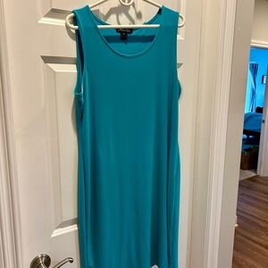 Teal Sleeveless Dress Size L